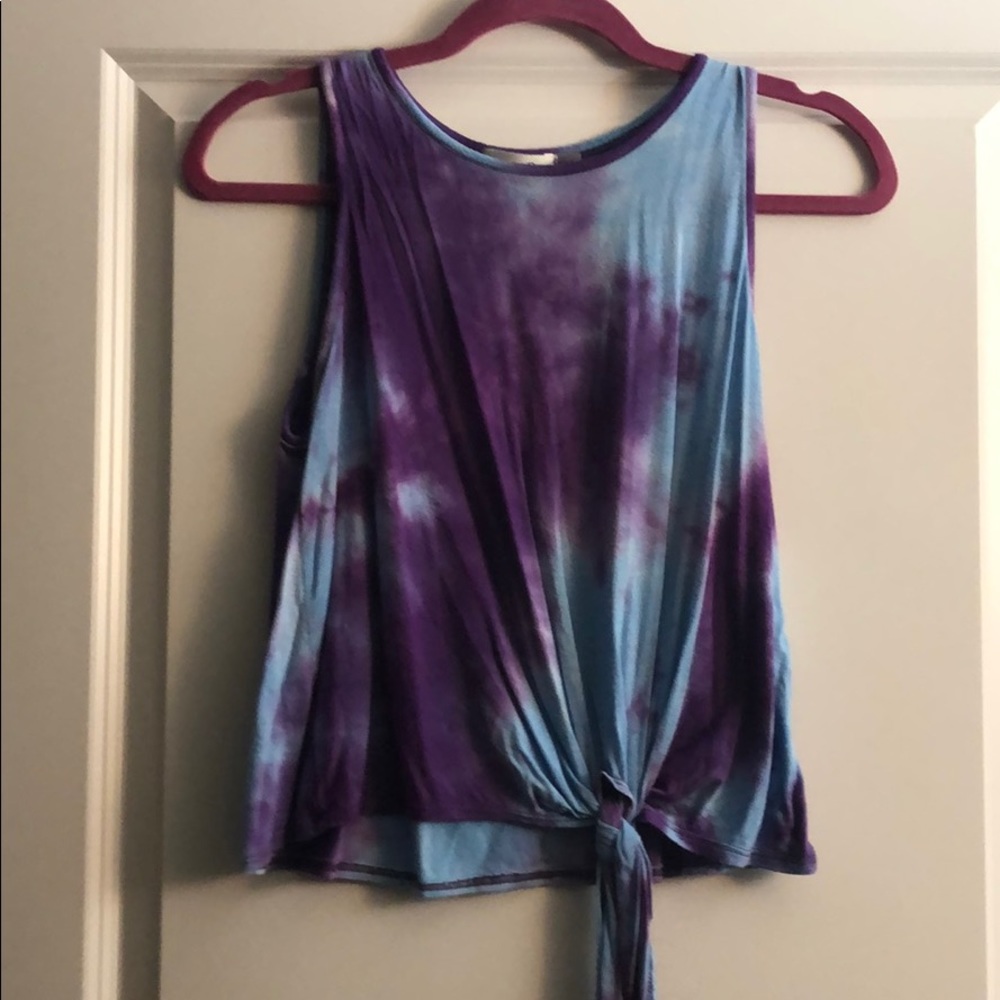 Tie dye crop top